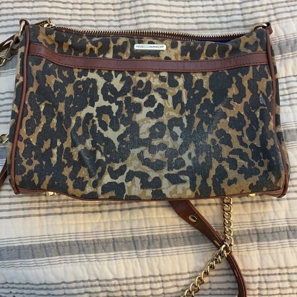 Rebecca Minkoff Cheetah print large MAC crossbody - Picture 4 of 7